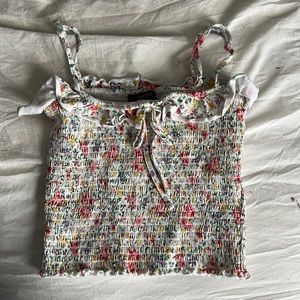 Forever 21 Floral Tank